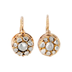 Earrings, 19th/20th century.