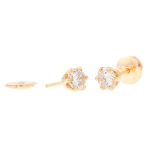 Earrings, France, second half of the 20th century.