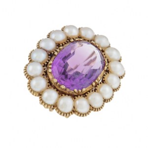 Brooch, 1950s-60s.