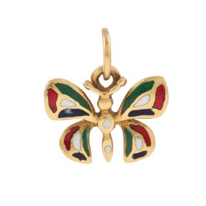 Pendant in the form of a butterfly, 2nd half of the 20th century.