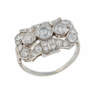 Ring, 1920s-30s, art déco