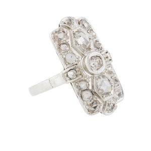 Ring, 1930s-40s, art déco