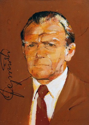 Waldemar ŚWIERZY (1931-2013), Portret Janusza Cywińskiego
