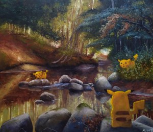 Pawel Kosior, Wildly performing Pikachu, 2023