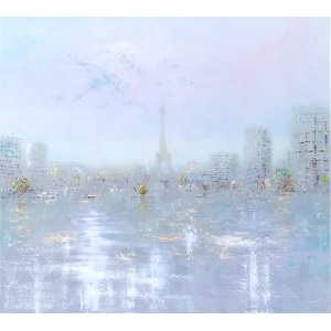 Oleh Lavrii, River Seine in Paris, 2025