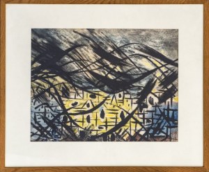 Stanislaw Wojcieszynski alias Wostan (1915-1989), Composition, 1953