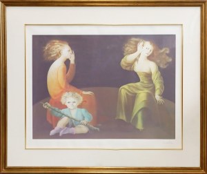 Leonor Fini (1907-1996), La chambre d'echo (XL/C)