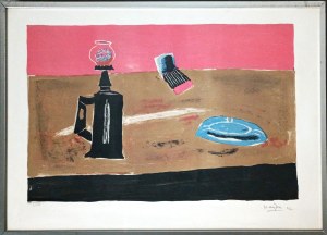 Henry Hayden (1883-1970), Still life with lamp, 1962
