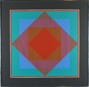 Richard Anuszkiewicz (1930-2020), Abstract Composition
