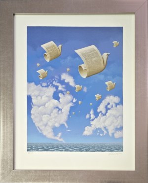 Rafał Olbinski (b. 1943), Letters to Europe
