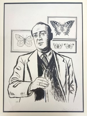 Jerzy Faczynski (1917-1994), Portrait of V. N.