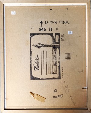 Lutka Pink / owned by Ludwika Pinkusiewicz (Sznajdla Łaja Pinkusewicz) (1906-1998), Portrait of a woman