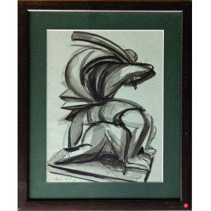 Zdzisław Cyankiewicz Cyan (1912-1981), Bez tytułu, 1951