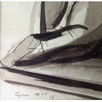 Zdzisław Cyankiewicz Cyan (1912-1981), Bez tytułu, 1951