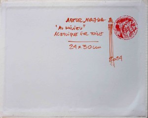 Artur Majka (b. 1967), Au milieu, 2024
