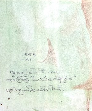 Stanislaw Szukalski (1893-1987), Dziedzic, 1953/1989