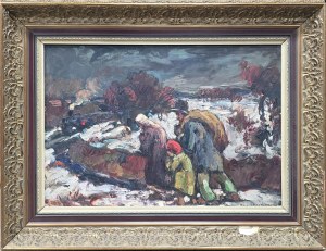 Maurice Vagh Weinmann (1899-1986), Wandering in the Snow
