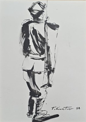 Tadeusz Kantor (1915-1990), Untitled (Soldier), 1983