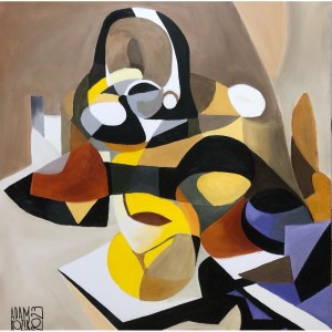 Adam Kozik (b. 1972), Still life with kettle, 2023