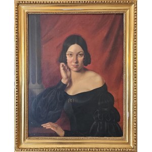 Piotr le Brun (att.), Portret Hrabiny Sobańskiej