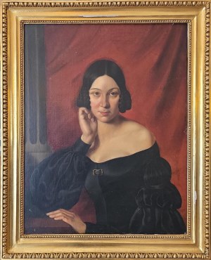 Peter le Brun (att.), Portrait of Countess Sobanska
