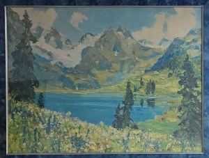 Erich Mercker (1891-1973), Spring in the Mountains (with dedication to the sailors of ORP Tempest, 1940)