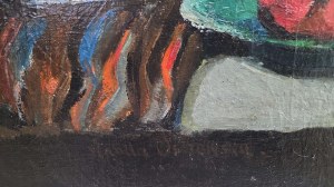 Wanda Ostrowska (1895- 1951), Still life with callae