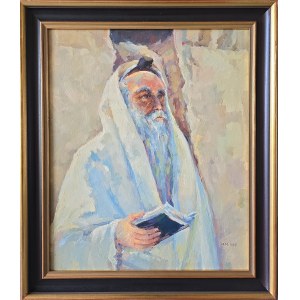 Sławomir Mieleszko (1938-2021), Modlitwa pod Ścianą Płaczu, 1997