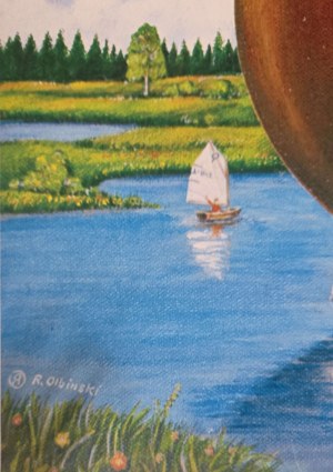 Rafal Olbinski (b. 1943), Pori Jazz, 1983