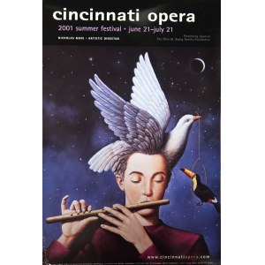 Rafał Olbiński (ur. 1943), Summer Festival, Cincinnati Opera, 2001