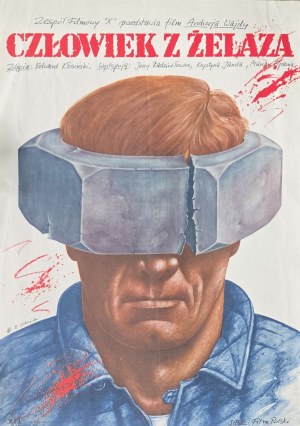 Rafał Olbinski (b. 1943), Man of Iron