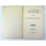 Muzeum imienia Lubomirskich - Lwów 1905 [pieczęć Uniwersytetu Lwowskiego]