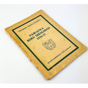 Oficerska Szkoła Piechoty. - Pamiątka Roku Szkolnego 1926/1927 - Ostrów-Komorowo 1927