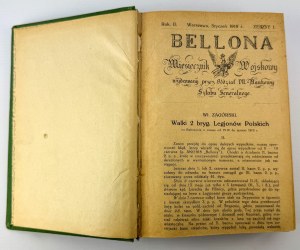 Bellona - Military Monthly published by Scientific Branch VII of the General Staff - Warsaw 1919 [complete annual].