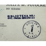 SZTOLCMAN Jan - Nad Nilem niebieskim. Wyprawa myśliwska Józefa hr. Potockiego - Warszawa 1902 [pieczęcie Oflag II D i IV A]