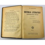 CHRZANOWSKI Ignacy - Historia literatury Niepodległej Polski - Warszawa 1918