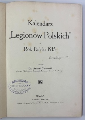 CHMURSKI Antoni - Kalendarz 