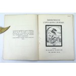 BADECKI Karol - Średniowieczne ludwisarstwo lwowskie - Lwów 1921 [pieczęć Erazam i Neli Samotyhów]