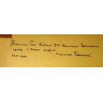 PAJĄCZKOWSKI Franciszek - Lwowskie pociągi popularne w ubiegłym stuleciu - Lwów 1938 [dedykacja autorska dla Kazimierza Tyszkowskiego]