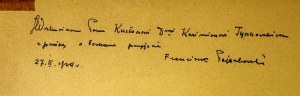 PAJĄCZKOWSKI Franciszek - Lviv popular trains in the last century - Lviv 1938 [author's dedication to Kazimierz Tyszkowski].