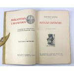 JAWORSKI Franciszek - Ratusz Lwowski - Lwów 1907