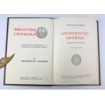 JAWORSKI Franciszek - Uniwersytet Lwowski - Lwów 1912