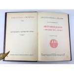 CHAREWICZOWA Łucja - Historiografia i miłośnictwo Lwowa - Lwów 1938 [52 ilustracje]