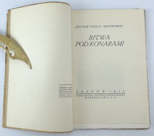 KADEN-BANDROWSKI Juliusz - Battle of Konary - Kraków 1915