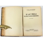 BIAŁOSGÓRSKI Józef - 10 lat piekła w legii cudzoziemskiej - Warszawa 1935