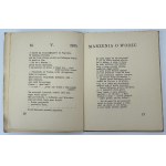 ZAREMBA-ADAMCZYK Marian - W rytmie granatowej maciejówki - Lodz 1936