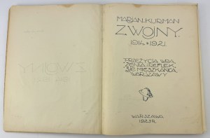 KURMAN Marian - From the War. 1914-1921 - Warsaw 1923 [reproduced as manuscript].