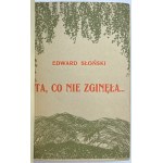 SŁOŃSKI Edward - Ta, co nie zginęła - Warszawa 1917