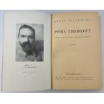 PIŁSUDSKI Józef - Pisma zbiorowe - Warszawa 1937-1938 [komplet X]