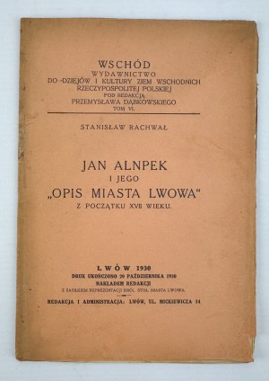 RACHWA£ Stanislaw - Jan Alnpek and his 